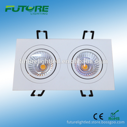 18W square home decorative cob led recessed lighting